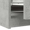 vidaXL TV Cabinet Concrete Grey 100x35x54 cm Engineered Wood