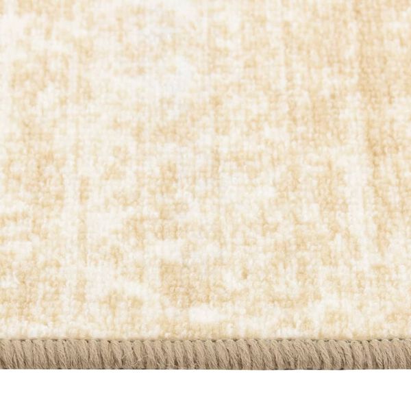 vidaXL Carpet Runner Gold 80x300 cm