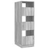 vidaXL Laundry Cabinet Grey Sonoma 50 x 68 x 162 cm Engineered wood