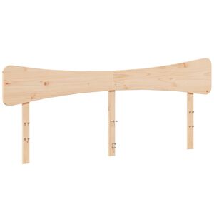 vidaXL Headboard 200 cm Solid Wood Pine