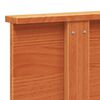 vidaXL Headboard Wax Brown 160 cm Solid Wood Pine
