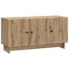 vidaXL TV Cabinet Artisan Oak 99 x 34.5 x 50 cm Engineered Wood