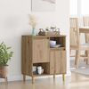 vidaXL Sideboard Artisan oak 35 x 60 x 70 cm Engineered wood