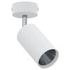 vidaXL Ceiling Spotlight with Spotlights White 6 x 6 x 16 cm Metal