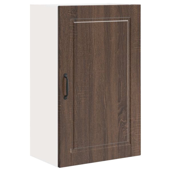 vidaXL Kitchen Cabinet Brown Oak 50 x 31 x 80 cm Engineered Wood