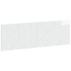vidaXL Wall-Mounted Headboard DELFT High Gloss White Engineered Wood