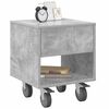 vidaXL Bedside Table Concrete Grey 40.5 x 40 x 48 cm Engineered Wood