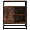 vidaXL Sideboard Smoked Oak 69x35x80 cm Engineered Wood