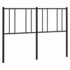 vidaXL Metal Replace Headboard Black 160 cm