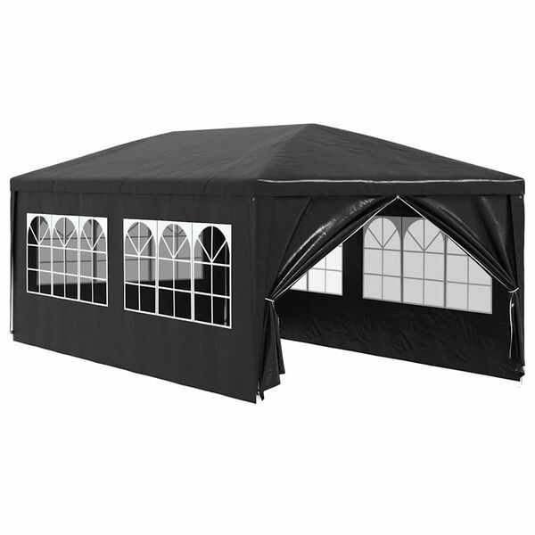 vidaXL Party Tent 3x6 m Anthracite