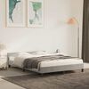 vidaXL Bed Frame without Mattress Light Grey 180x200cm Super King Velvet