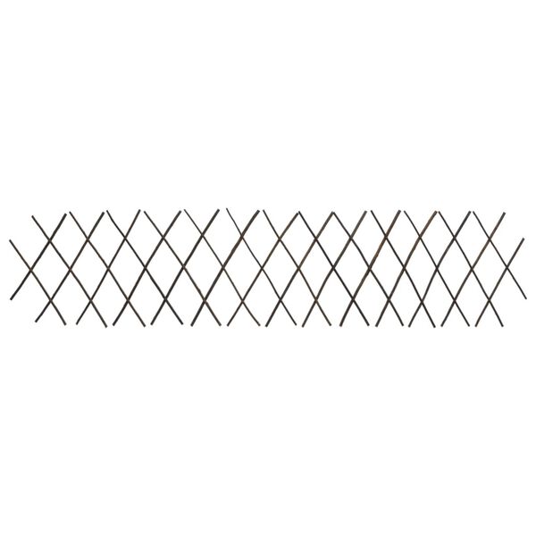vidaXL Willow Trellis Fences 5 pcs 180x30 cm