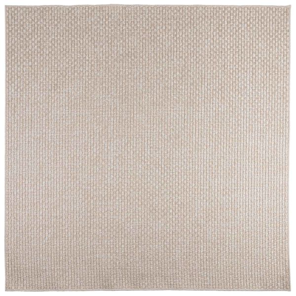 vidaXL Area Rugs Square Cream 200 x 200 cm