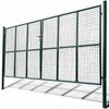 vidaXL Mesh Garden Gate 400x200 cm