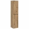 vidaXL Wall-mounted Bathroom Cabinet Artisan Oak 33 x 34.5 x 160 cm