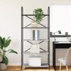 vidaXL Bookshelf Grey Sonoma 80 x 30 x 183 cm Engineered wood