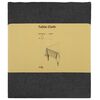 vidaXL Table Cloth 5 pcs Rectangular Dark Grey 140 x 160 cm