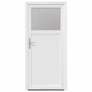 vidaXL Side Entrance Door 88 x 198 cm PVC