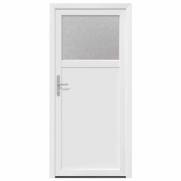 vidaXL Side Entrance Door 88 x 198 cm PVC