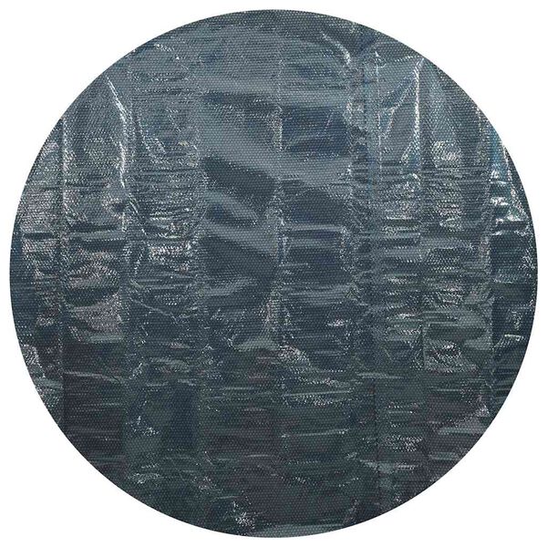 vidaXL Floating PE Solar Pool Film 527 cm Black and Blue