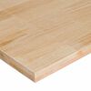 vidaXL Workbench 100x60x(71.5-98) cm Solid Wood Oak