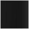 vidaXL Bookshelf Boards 4 pcs High Gloss Black 40x40x1.5 cm Engineered Wood