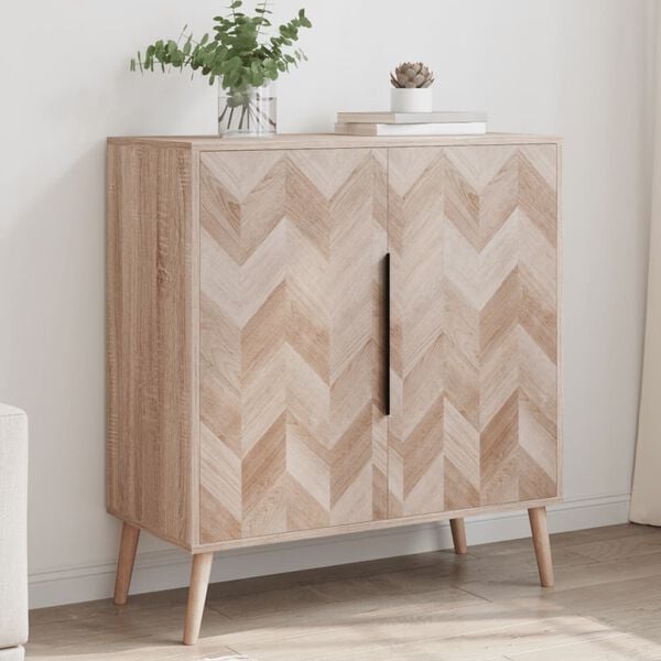 Finori Sideboard Lusk 01A Sonoma Oak 80x38.5x88 cm