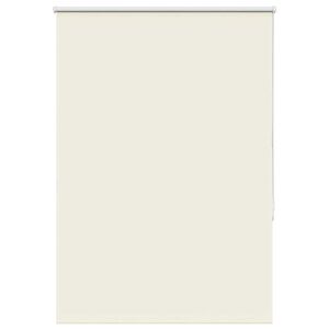 vidaXL Roller Blind Blackout Off White 115x175 cm Fabric Width 110.7 cm Polyester