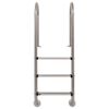 vidaXL Pool Ladder 3 Steps Stainless Steel 304 120 cm