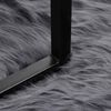 vidaXL Faux Sheepskin Rug Tafalla Anthracite 160 x 230 cm Polyester