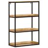 vidaXL Bookcase 70 x 35 x 110 cm Solid Mango wood