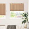 vidaXL Roller Blind with Curtains Manual Nature 150 x 220 cm Bamboo