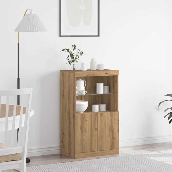 vidaXL Sideboard Brown 60 x 37 x 100 cm Engineered wood