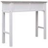 vidaXL Console Table Grey 90x30x77 cm Wood