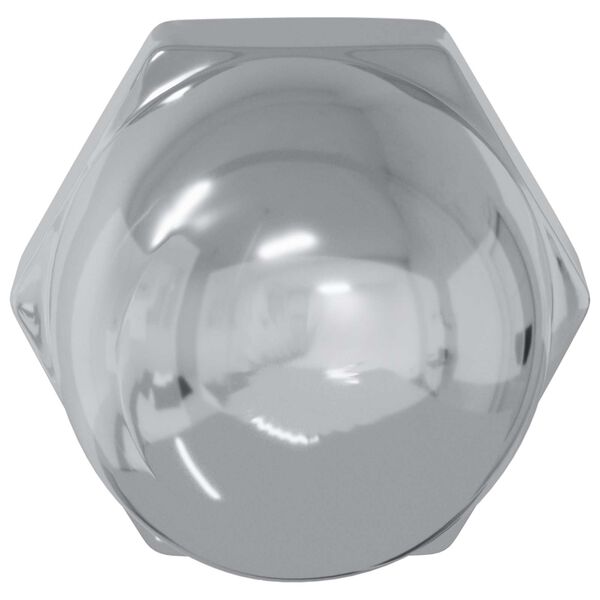 vidaXL Nut 9574 pcs Silver M6 x 10 mm Iron