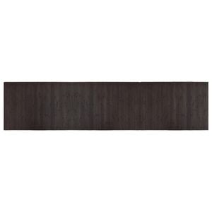 vidaXL Rug Rectangular Dark Brown 70x300 cm Bamboo