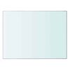 vidaXL Shelf Panel Glass Clear 40x30 cm