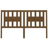 vidaXL Headboard Honey Brown 166x4x100 cm Solid Wood Pine