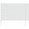 vidaXL Fence and Post Silver 1.6 x 10 m Steel