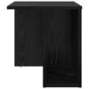vidaXL End Table Black Oak 37 x 32 x 40 cm Engineered Wood