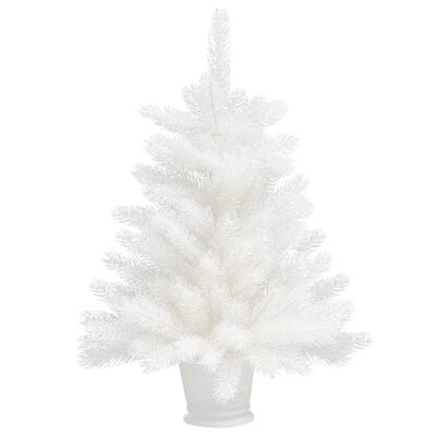 vidaXL Artificial Christmas Tree Lifelike Needles White 65 cm