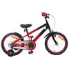 vidaXL Kids Bike 16'' for 4-6 Years Old Red Black