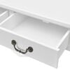 vidaXL vidaXL Coffee Table with 4 Drawers White