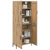vidaXL Highboard 2 pcs Artisan Oak Engineered Wood