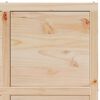 vidaXL Barn Door 90x208 cm Solid Wood Pine