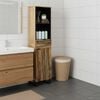 vidaXL Bathroom Sink Cabinet Brown 38 x 33 x 160 cm Engineered wood