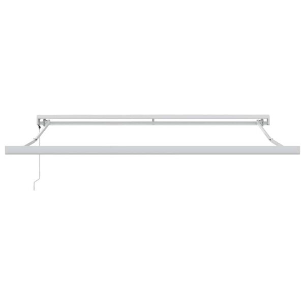 vidaXL Awning Frame White 350 x 250 cm Aluminium