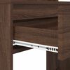 vidaXL Bedroom Dressing Tables Brown Oak 80 x 39.6 x 135 cm