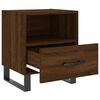 vidaXL Bedside Cabinets 2 pcs Brown Oak 40x35x47.5 cm Engineered Wood