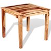 vidaXL Dining Table Solid Acacia Wood 82x80x76 cm